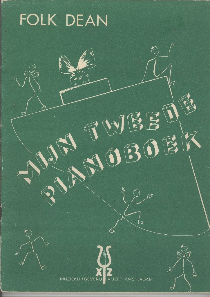 Folk Dean Mijn tweede (2e) pianoboek, Les of Cursus, Ophalen of Verzenden, Zo goed als nieuw, Piano