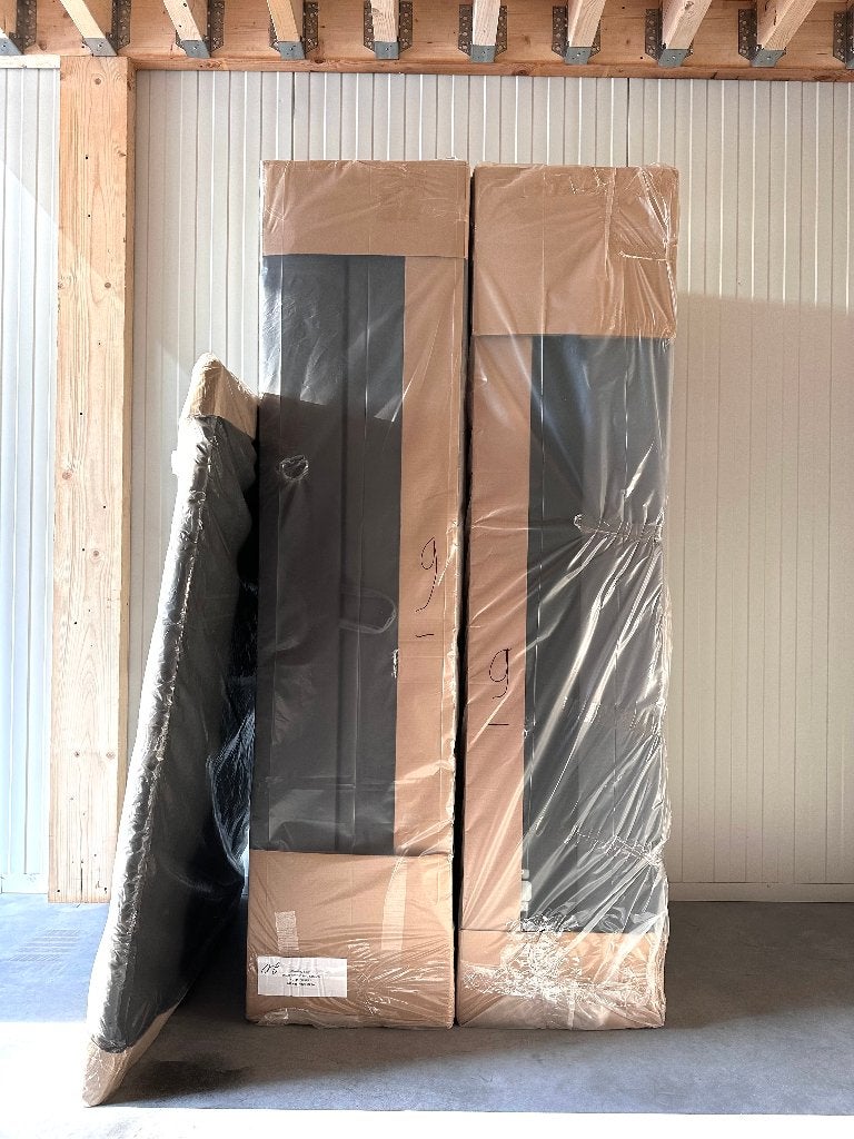 NIEUW Boxspring ,140x200 opbergruimte,  Laatste OP=OP, Huis en Inrichting, Slaapkamer | Boxsprings, Ophalen, Nieuw, 140 cm, Twijfelaar