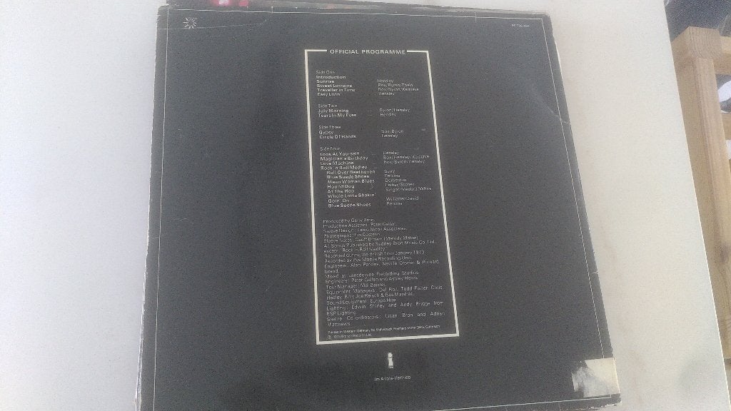Uriah Heep Live 1973, Gebruikt, Ophalen of Verzenden, 12 inch, Poprock