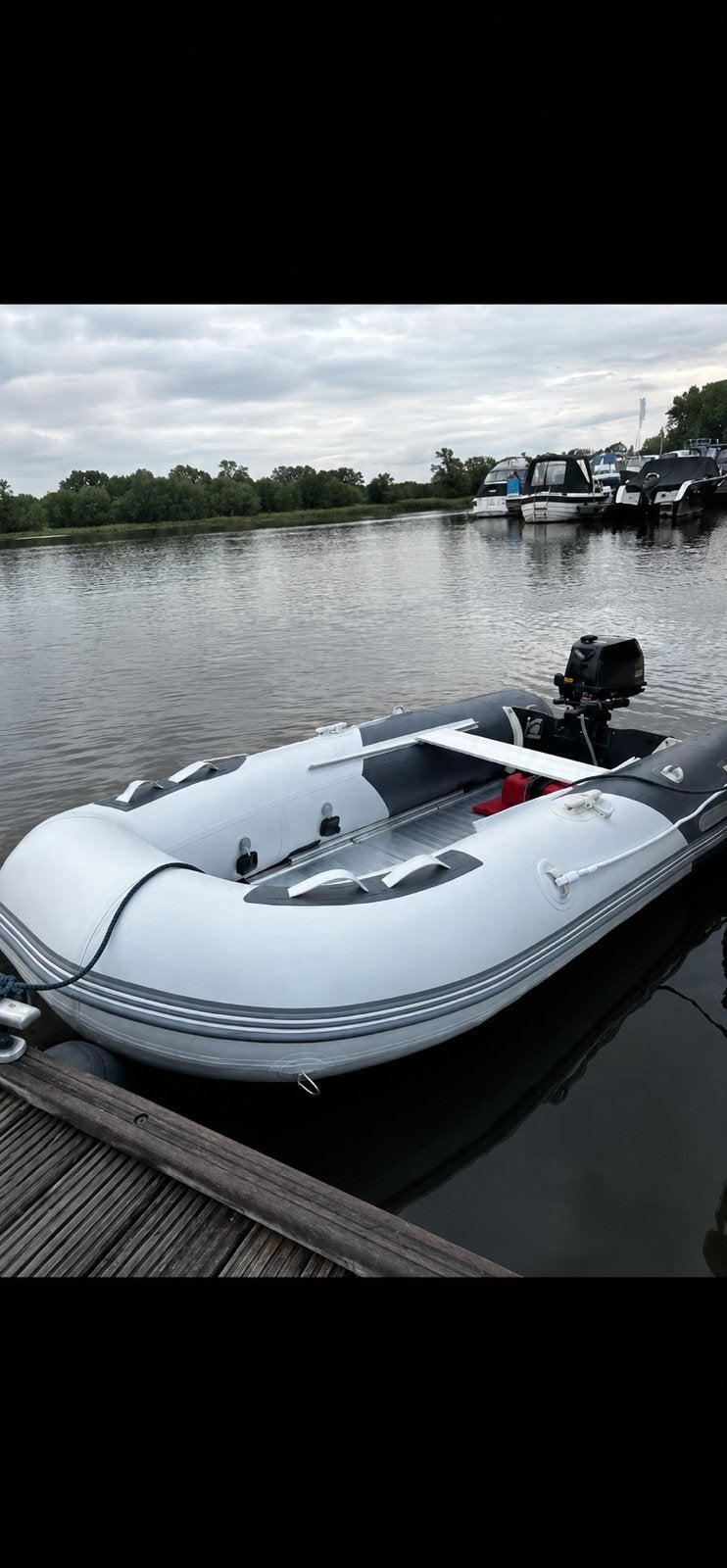 3 meter boot met 4 pk motor, Watersport en Boten, Ophalen, Aluminium, Inclusief motor, 4 pk