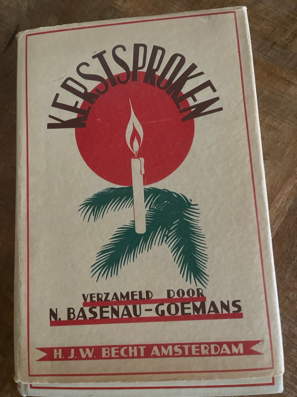 Kerstsproken - Verzameld door N. Basenau-Goemans, Boeken, Ophalen of Verzenden, Zo goed als nieuw