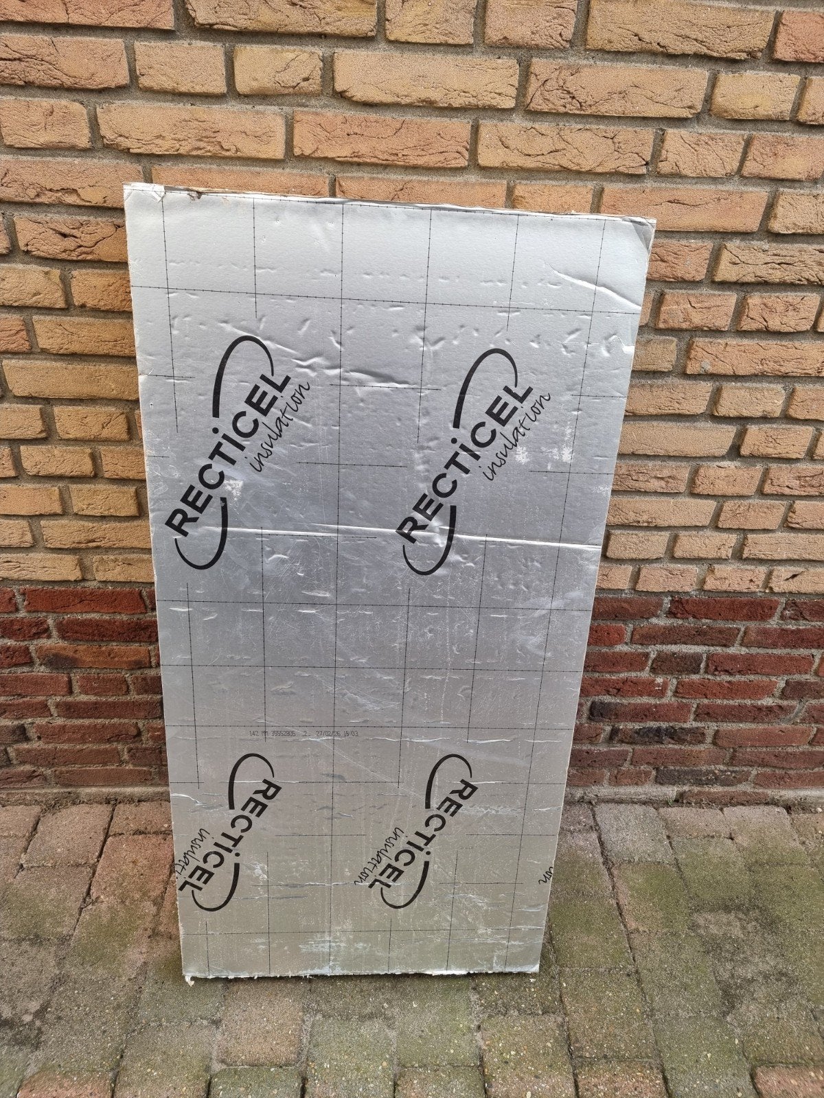 1 Recticel Pir Isolatieplaat 140 mm 60x120 cm, Doe-het-zelf en Verbouw, Ophalen, 12 cm of meer, Nieuw, Hardschuim (Pir)