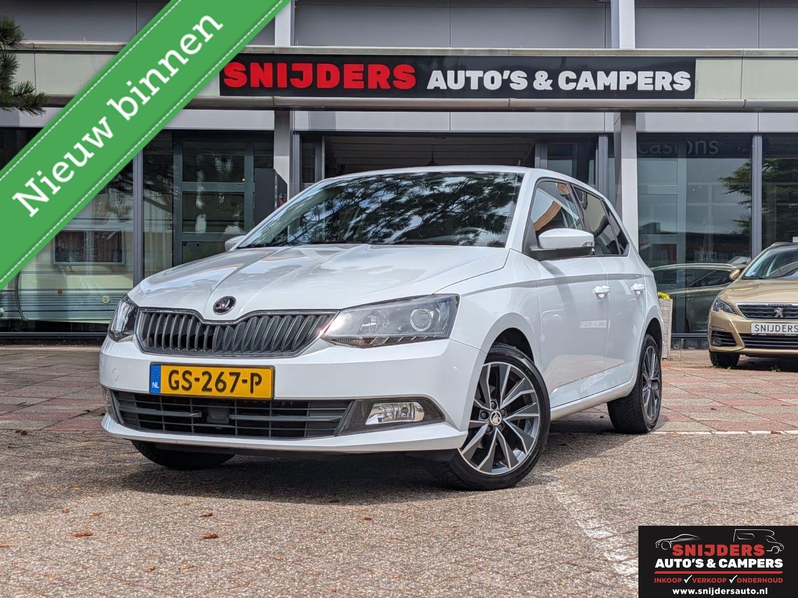 Skoda Fabia 1.2 TSI PDC stoelverwarming, Auto's, Euro 6, 4 cilinders, Wit, Origineel Nederlands