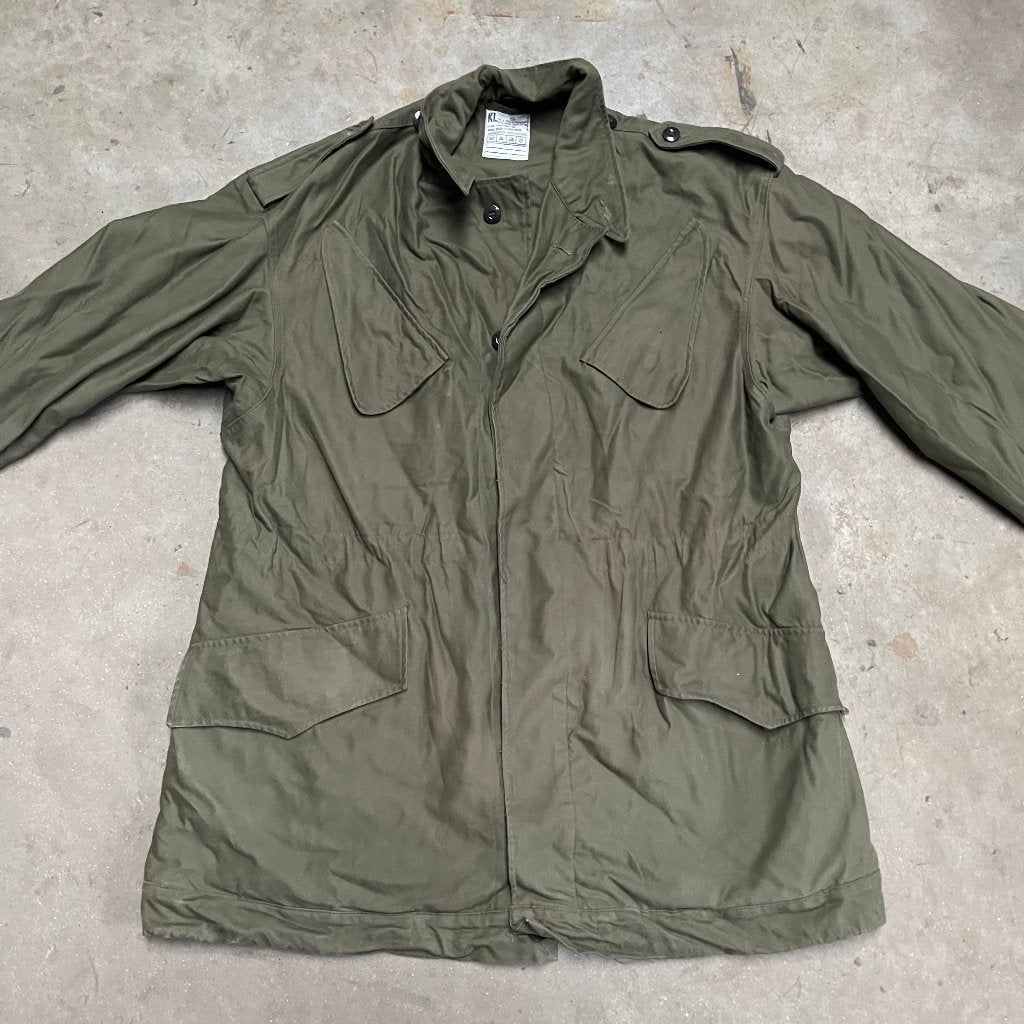 M-65 Field Jacket Veldjas KL Leger Seytex Groen 104-108cm, M-65, M-65, Kleding of Schoenen, Ophalen of Verzenden