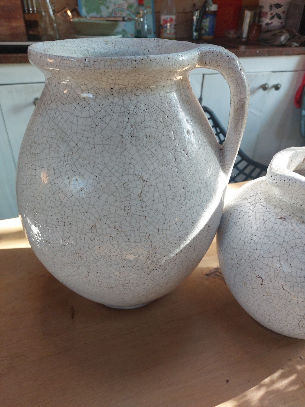 vazen van het merk BRYNXZ, 32 cm, Natuurlijk materiaal, Ophalen of Verzenden, Zo goed als nieuw