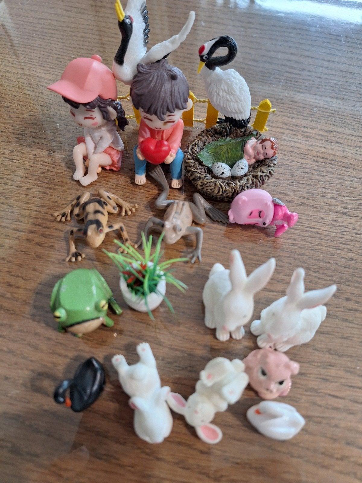 Leuke miniatuurtjes voor decoratie of verzameling, Ophalen of Verzenden, Gebruikt