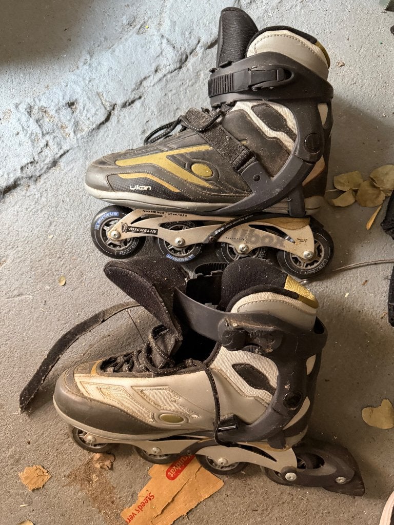 Ukan inline skate maat 45, Gebruikt, Heren, Inline skates 4 wielen, Ophalen