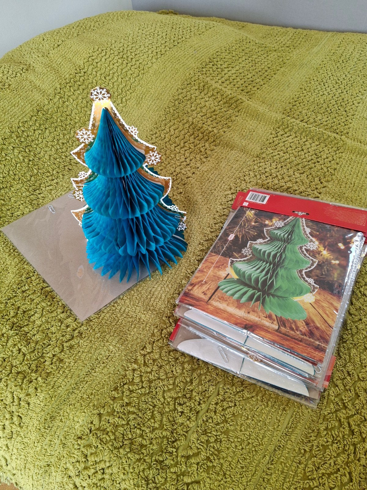 honeycomb kerstboom 10x, Ophalen of Verzenden
