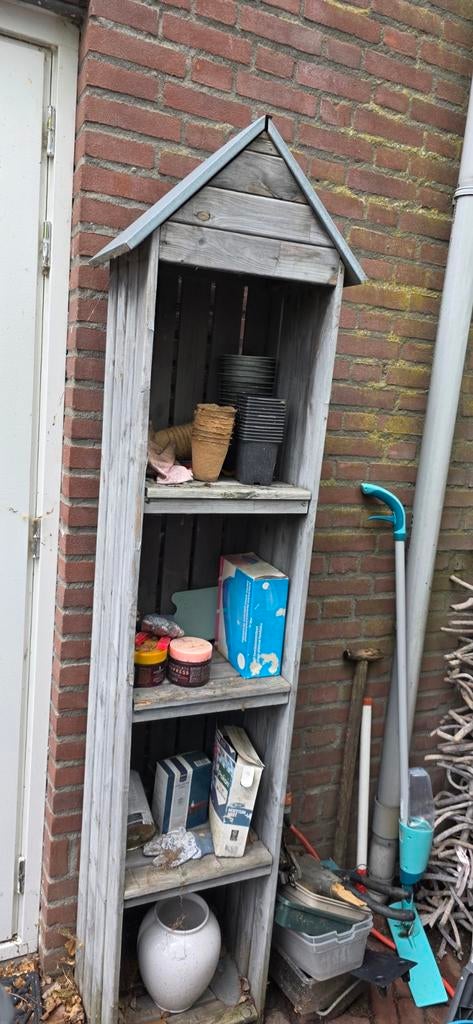 Gratis tuinkast ophalen, Tuin en Terras, Ophalen, Gebruikt, Hout, Overige typen