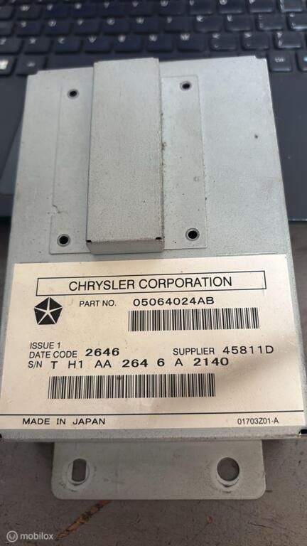 Navigatiemodule origineel Chrysler 300C ('04-'11 05064024AB, Gebruikt, Chrysler, Ophalen of Verzenden, Chrysler