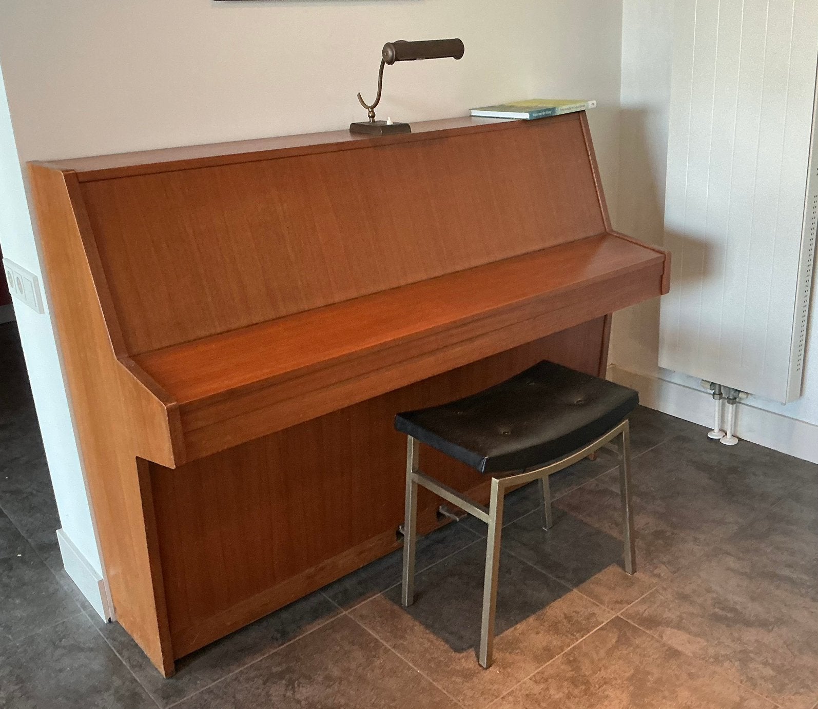 Zimmermann piano, Muziek en Instrumenten, Piano's, Ophalen, Gebruikt, Bruin, Piano
