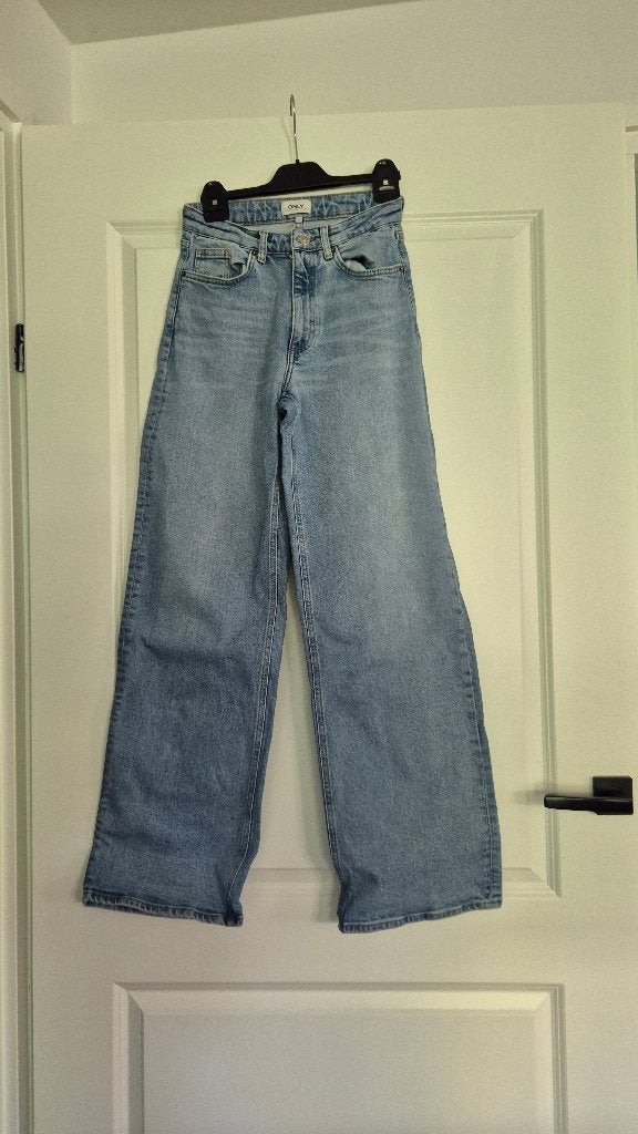 sprijkerbroek jack and jones, Blauw, W32 (confectie 46) of kleiner, Ophalen of Verzenden, Zo goed als nieuw