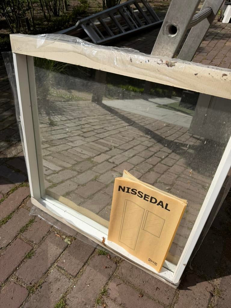 Ikea Nissedal spiegel wit 65x65cm nieuw, Huis en Inrichting, Woonaccessoires | Spiegels, Ophalen, Vierkant, Nieuw, Minder dan 100 cm