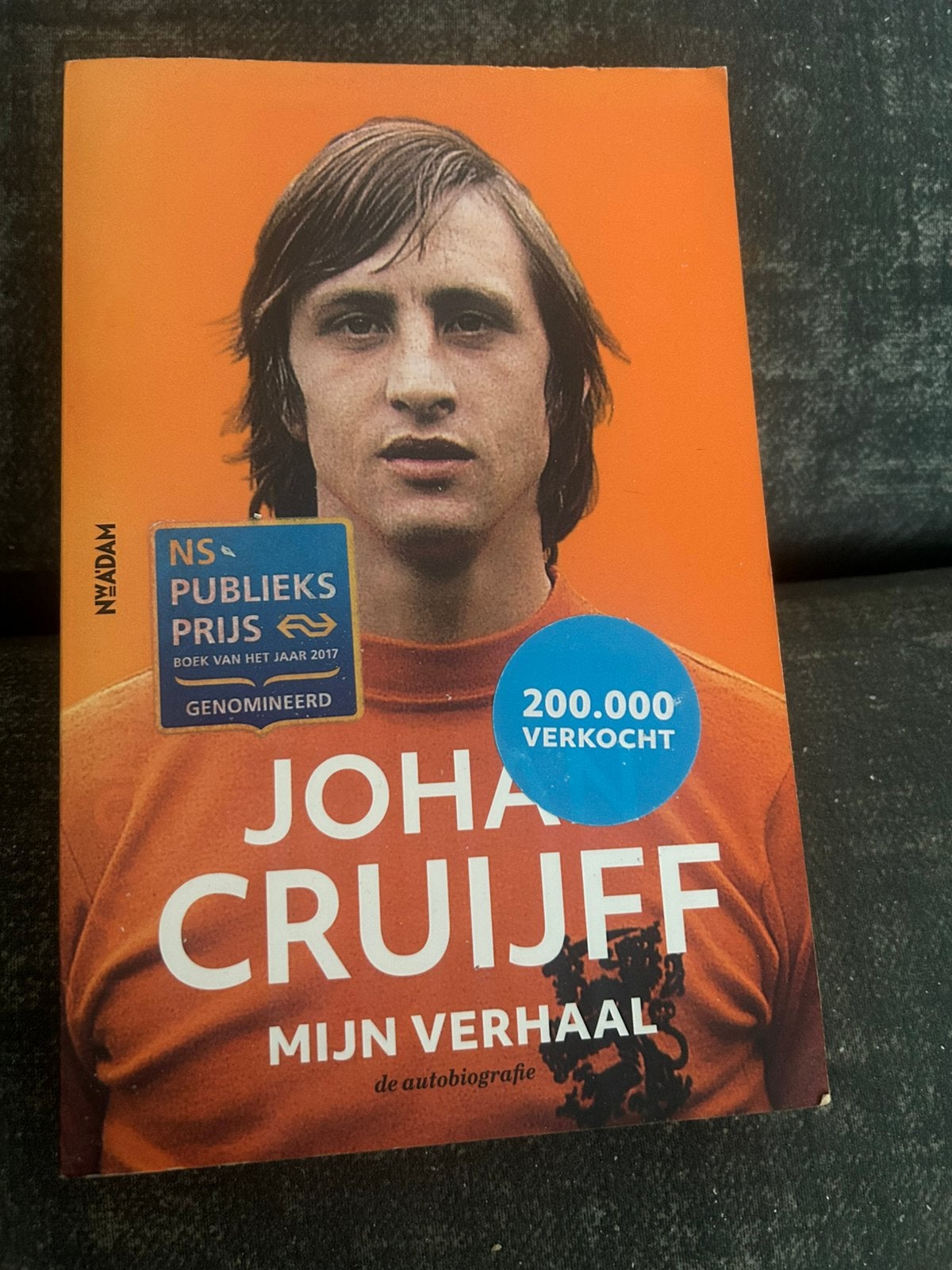 JOHAN CRUIJFF MIJN VERHAAL autobiografie, Ophalen of Verzenden, Gelezen, Sport