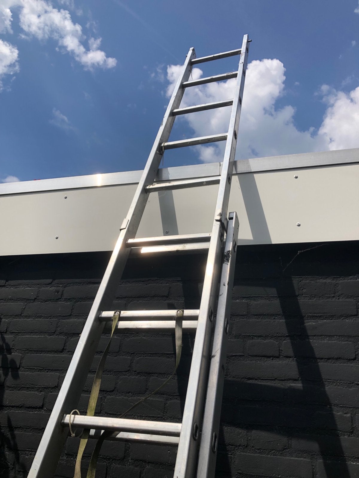 Stevige uitschuifbare ladder - Ideaal voor klussen, Ophalen, Gebruikt, Ladder, Opvouwbaar of Inschuifbaar