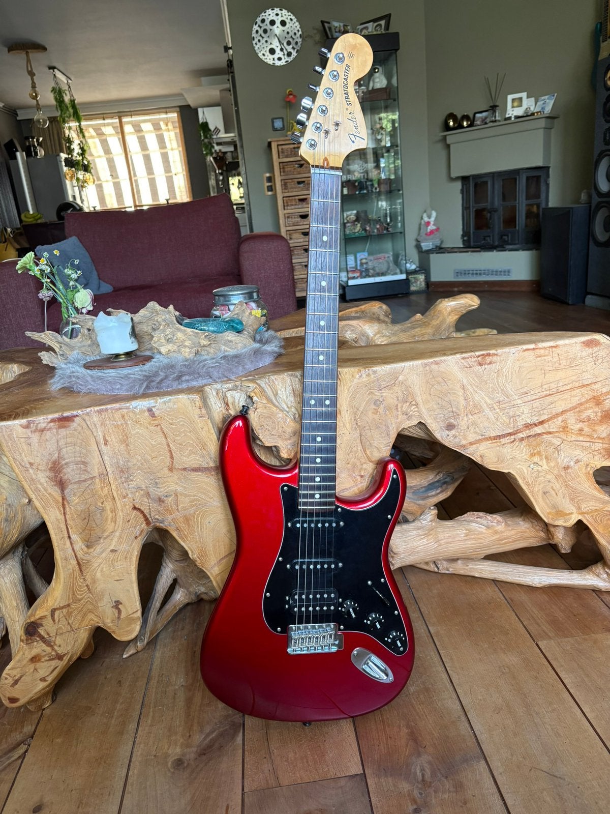 Fender American Special Stratocaster Candy Apple Red!, Ophalen of Verzenden, Zo goed als nieuw, Solid body, Fender