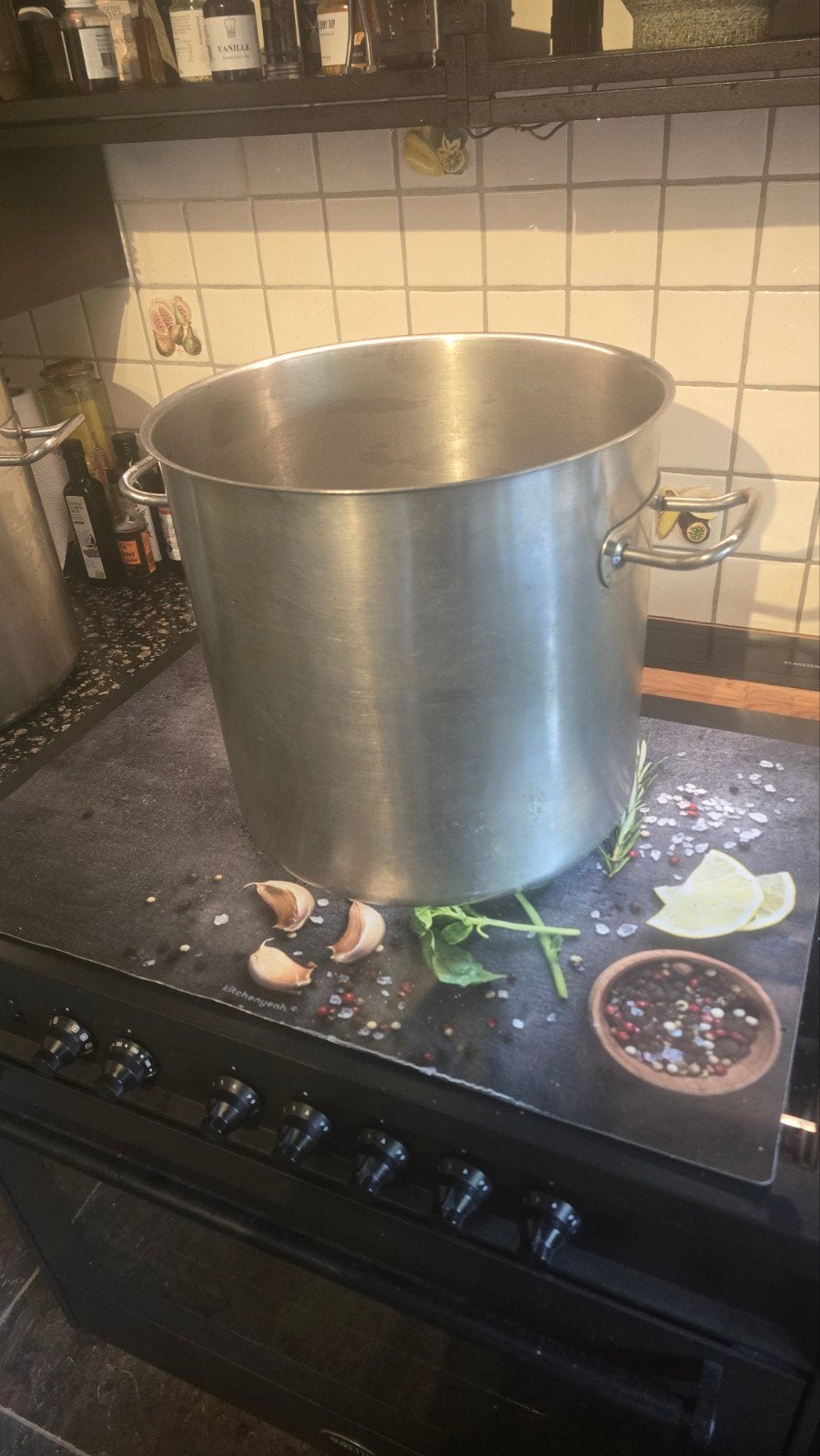 Grote RVS Kookpan 50 Liter, Ophalen of Verzenden