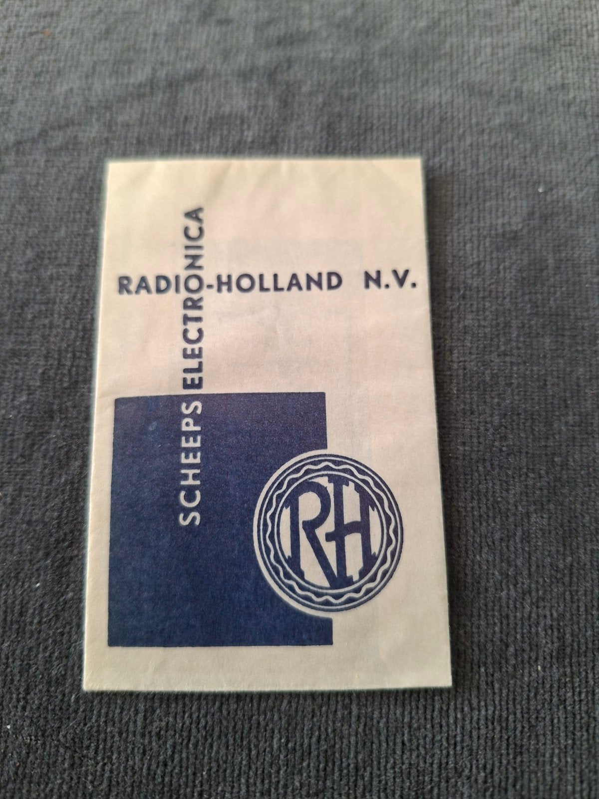 Radio Holland n.v. Scheepselectronica, Verzamelen, Verzenden, Nederland
