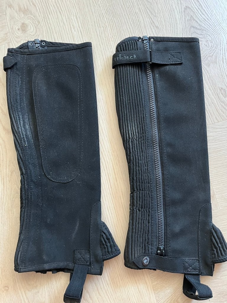Paardrij Chaps (maat: XL), Dieren en Toebehoren, Paardrijkleding, Gebruikt, Ritssluiting, Heren, Ophalen of Verzenden