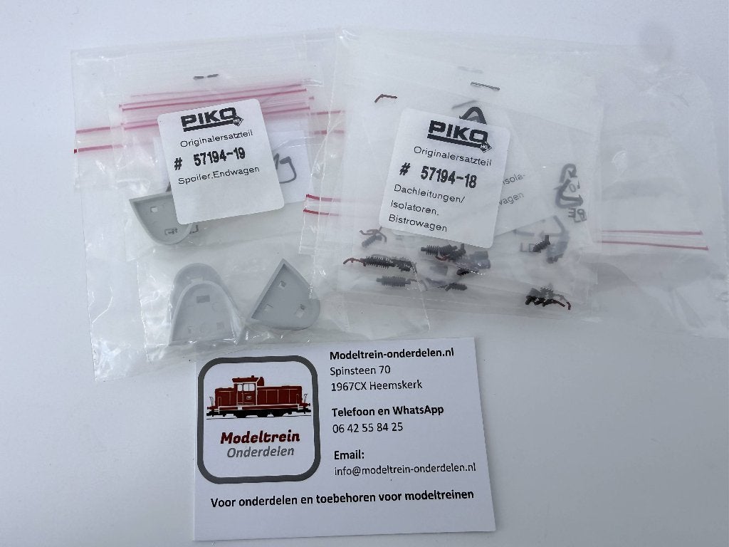 Piko ICE onderdelen (H0), Gelijkstroom of Wisselstroom, Overige typen, Nieuw, NS