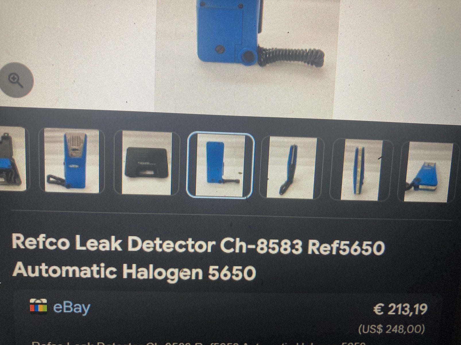 Halogen Lek detector + supper scanner werk prima met koffer, Ophalen of Verzenden, Zo goed als nieuw