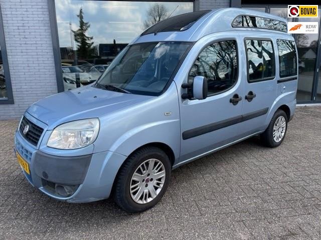 Fiat Doblò 1.4 Dynamic | Rolstoelauto, Auto's, Voorwielaandrijving, Stof, 4 cilinders, Blauw
