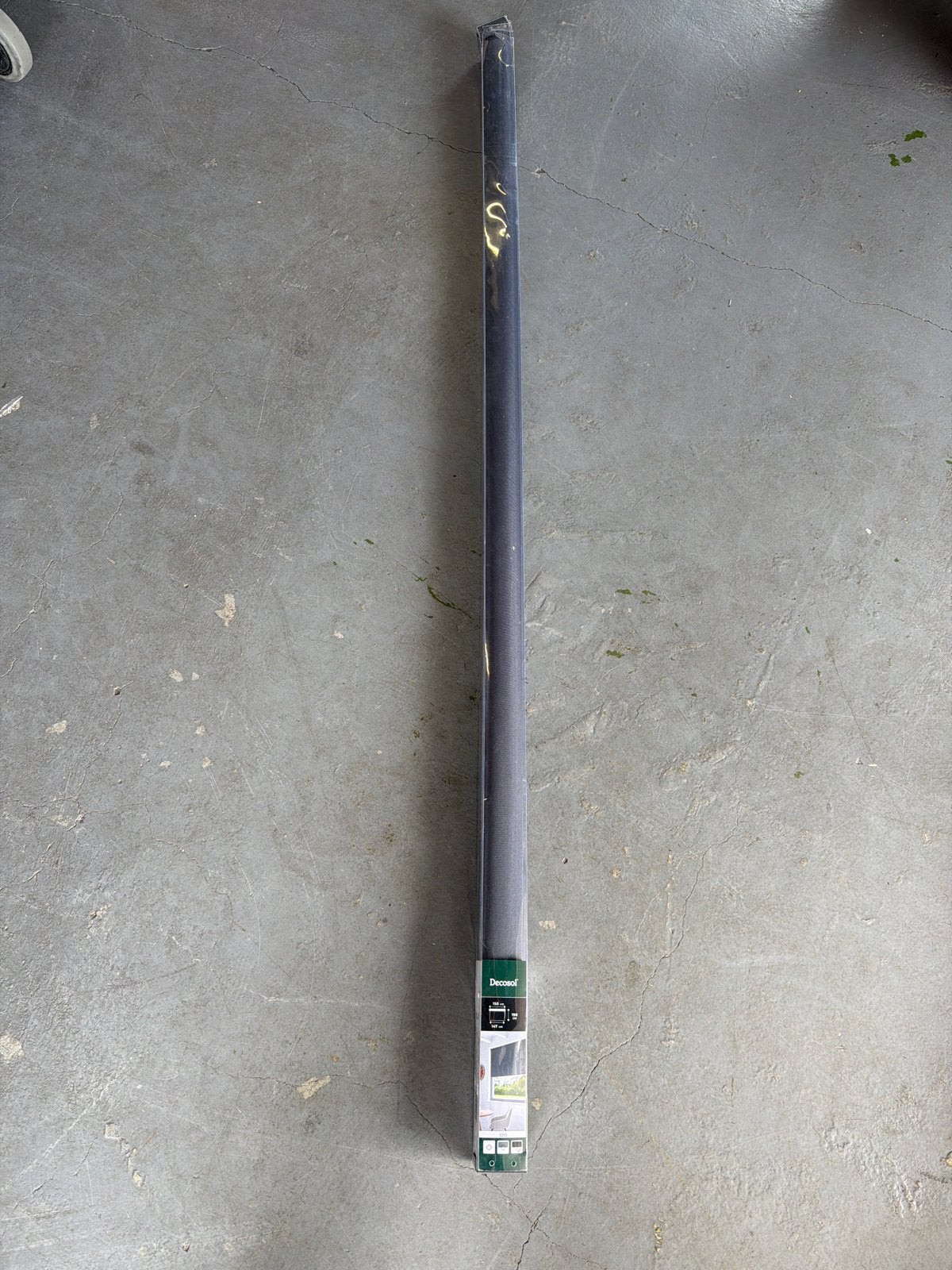 Decosol Rolgordijn Verduisterend 147x190 cm Zwart, Overige merken, Verduisterend, 190 cm, Zwart
