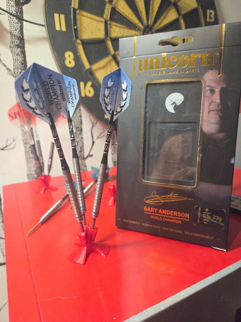 Gary anderson 23 gr, Ophalen of Verzenden, Zo goed als nieuw, Pijlen