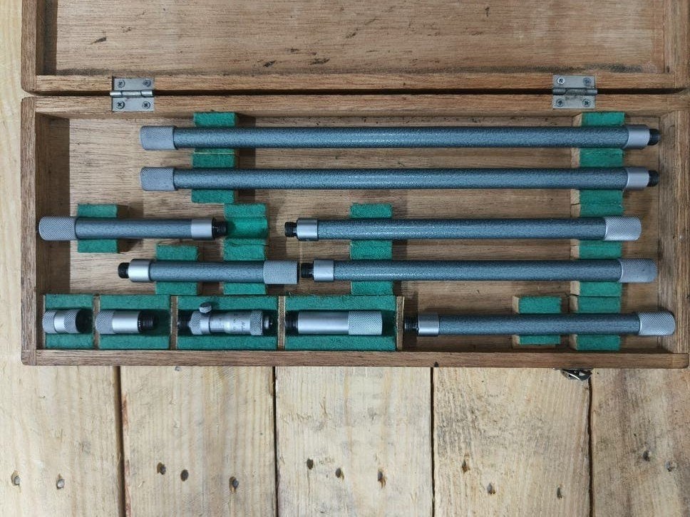 Mitutoyo tweepunts binnenmicrometer, Ophalen, Gebruikt, Elektrisch