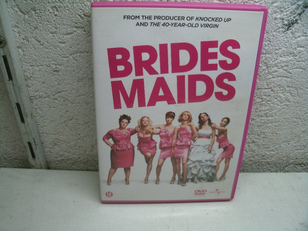 dvd 263b brides maids, Alle leeftijden, Ophalen of Verzenden, Zo goed als nieuw, Romantische komedie