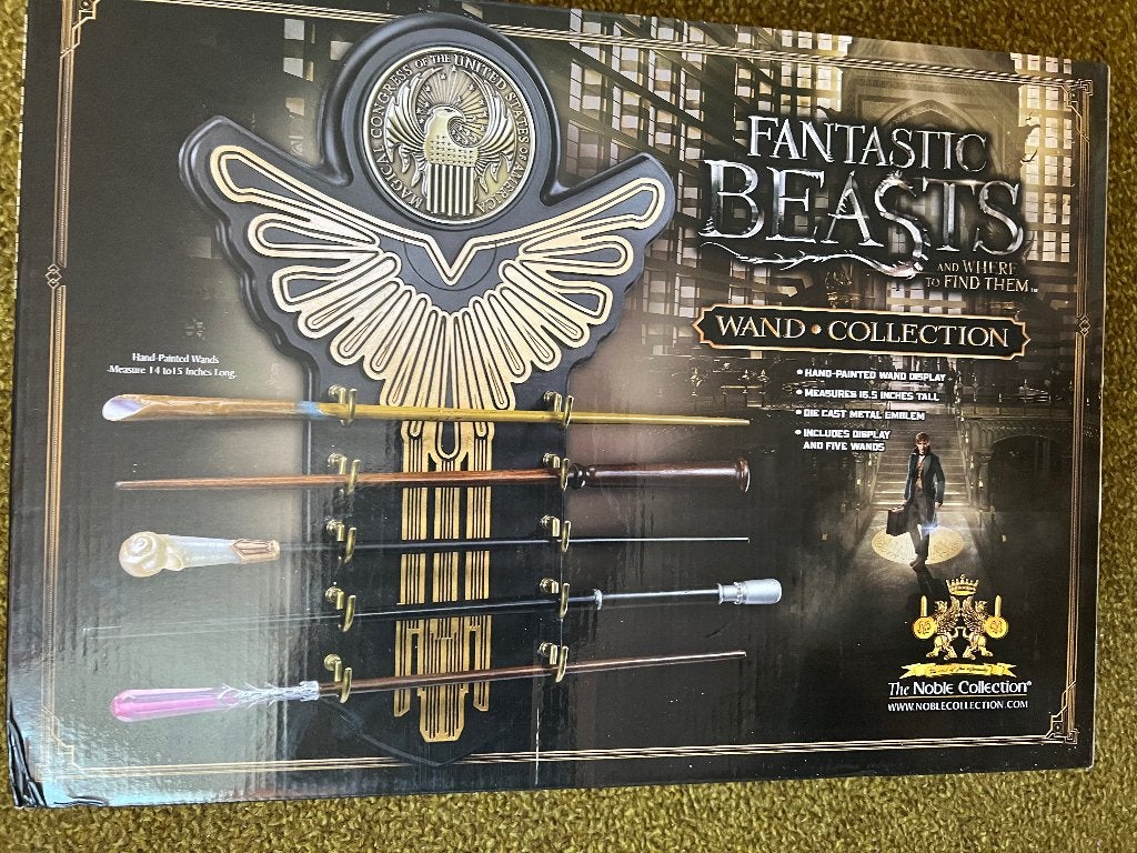 Fantastic beasts wand collection, Ophalen of Verzenden, Zo goed als nieuw, Overige typen