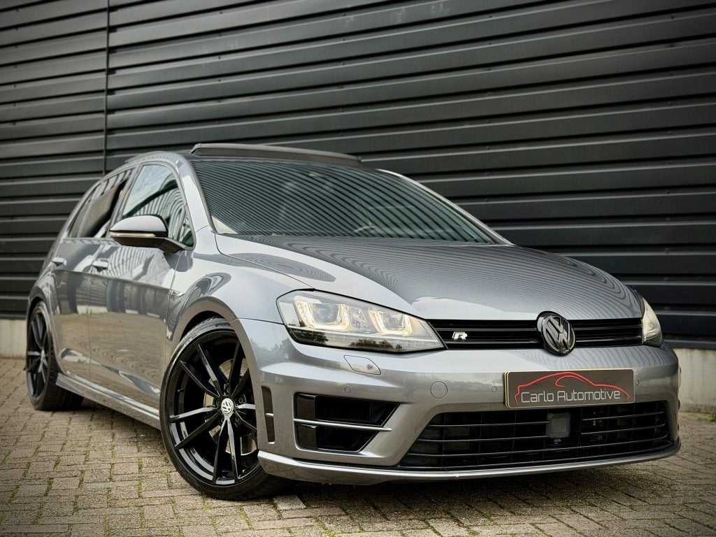 Volkswagen Golf 2.0 TSI R 4MOTION PANO|LEER|DYNA|DCC|MILLTEK, Auto's, Gebruikt, 4 cilinders, 1984 cc, Panoramadak