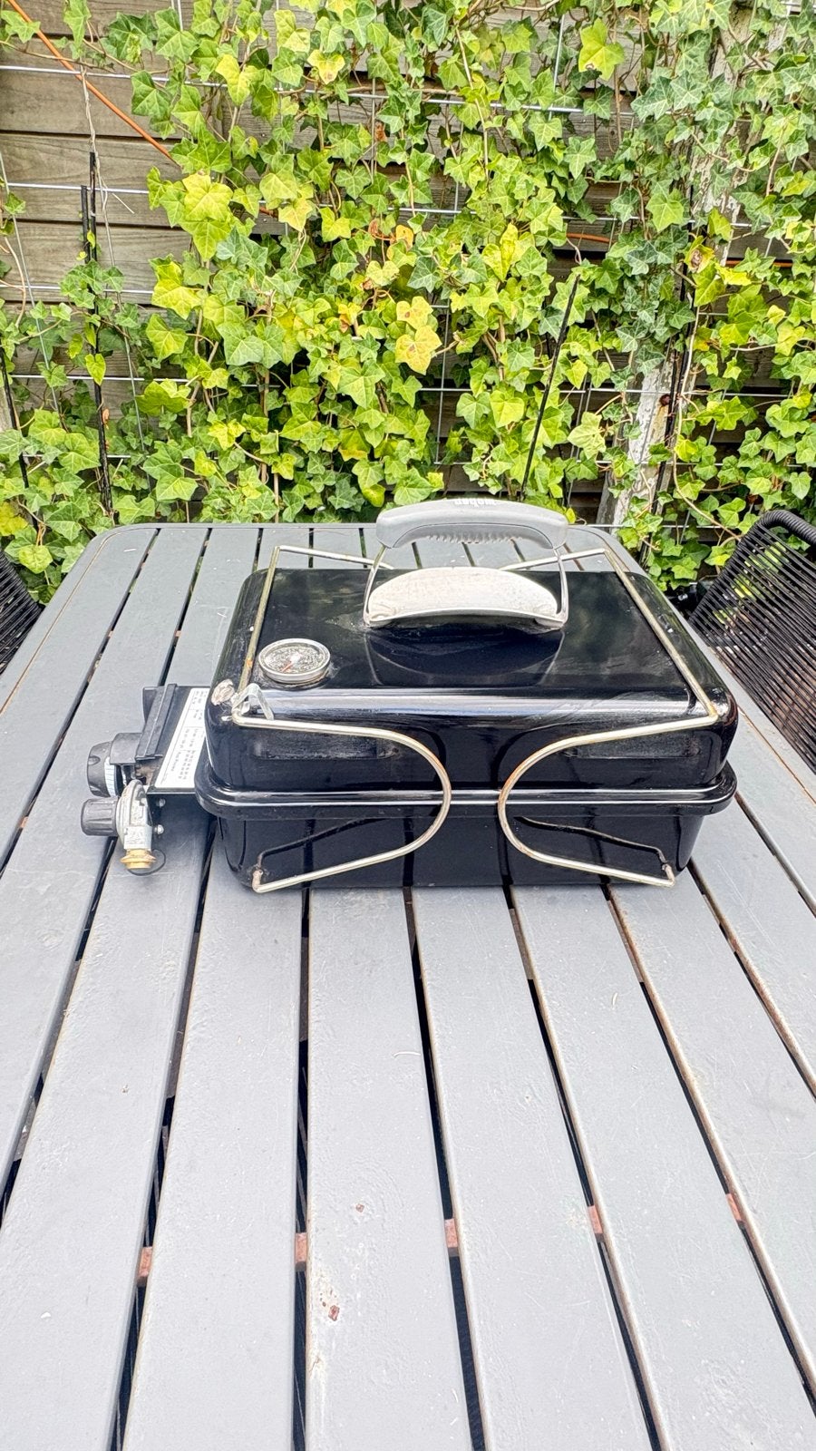 Weber Go-Anywhere gasbarbecue, Ophalen of Verzenden, Gebruikt