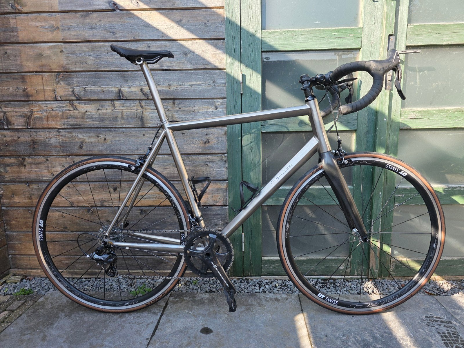 J.Guillem Formentor Racefiets - Campagnolo Chorus, 28 inch, Gebruikt, Velgrem, 57 tot 61 cm