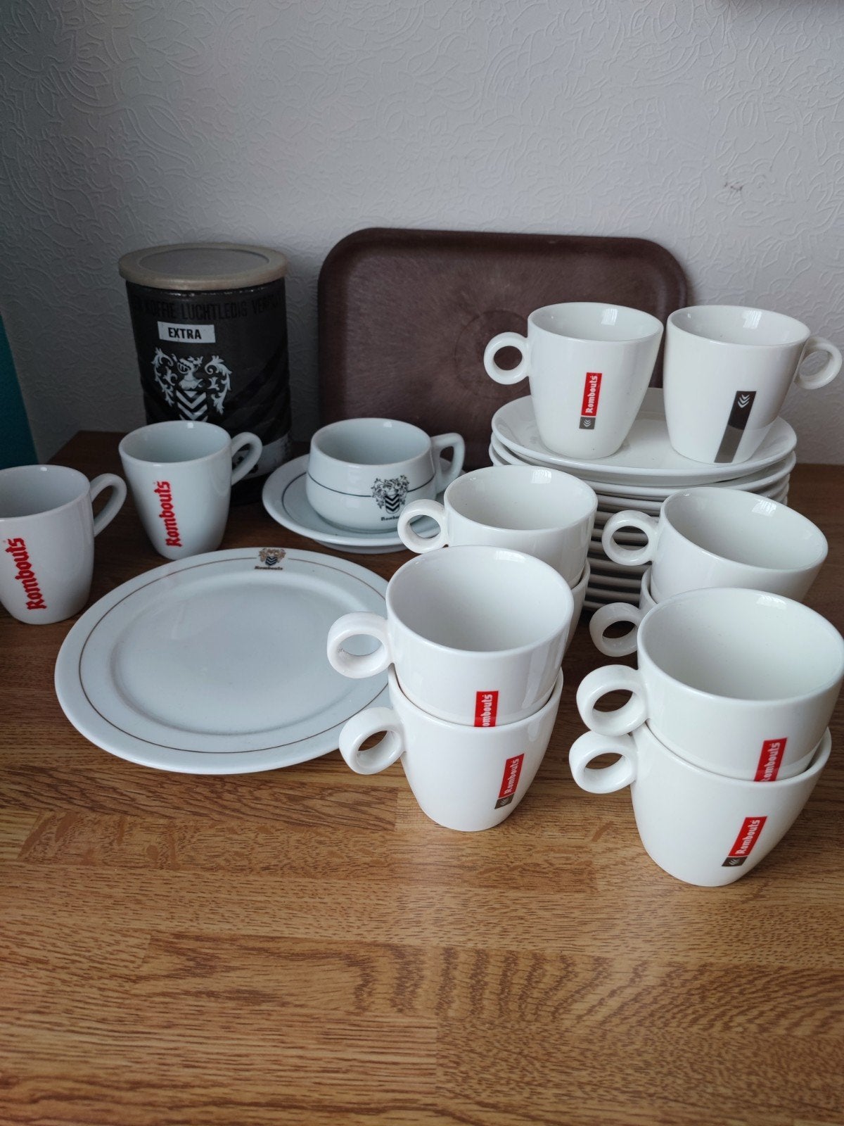 Rombouts Koffieservies, Keramiek, Ophalen of Verzenden, Zo goed als nieuw, Overige stijlen