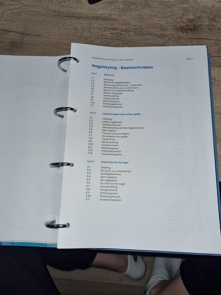 NHA lesboek nagelstyliste, Ophalen, Beta, Gelezen