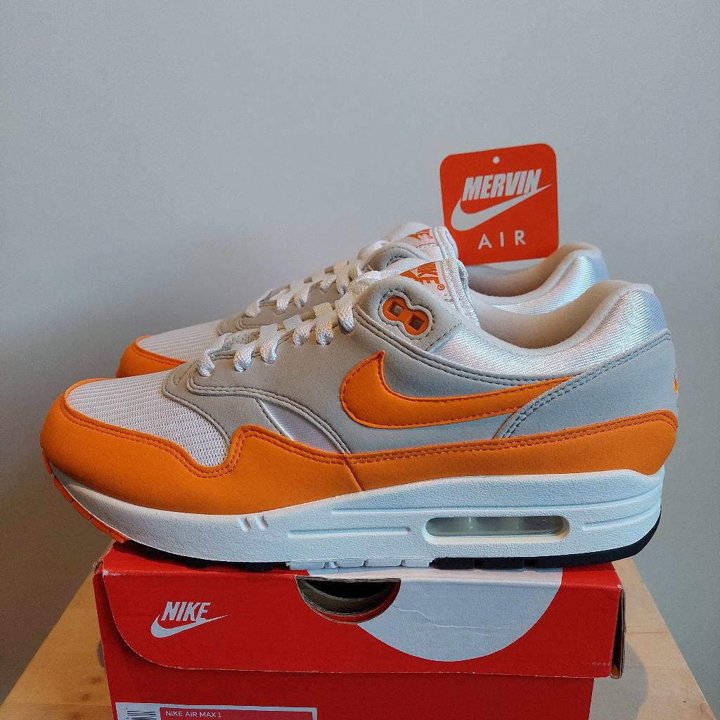 Nike Air Max 1 Anniversary Magma Orange 2020 - size EUR 41, Overige kleuren, Nike, Nieuw, Ophalen of Verzenden