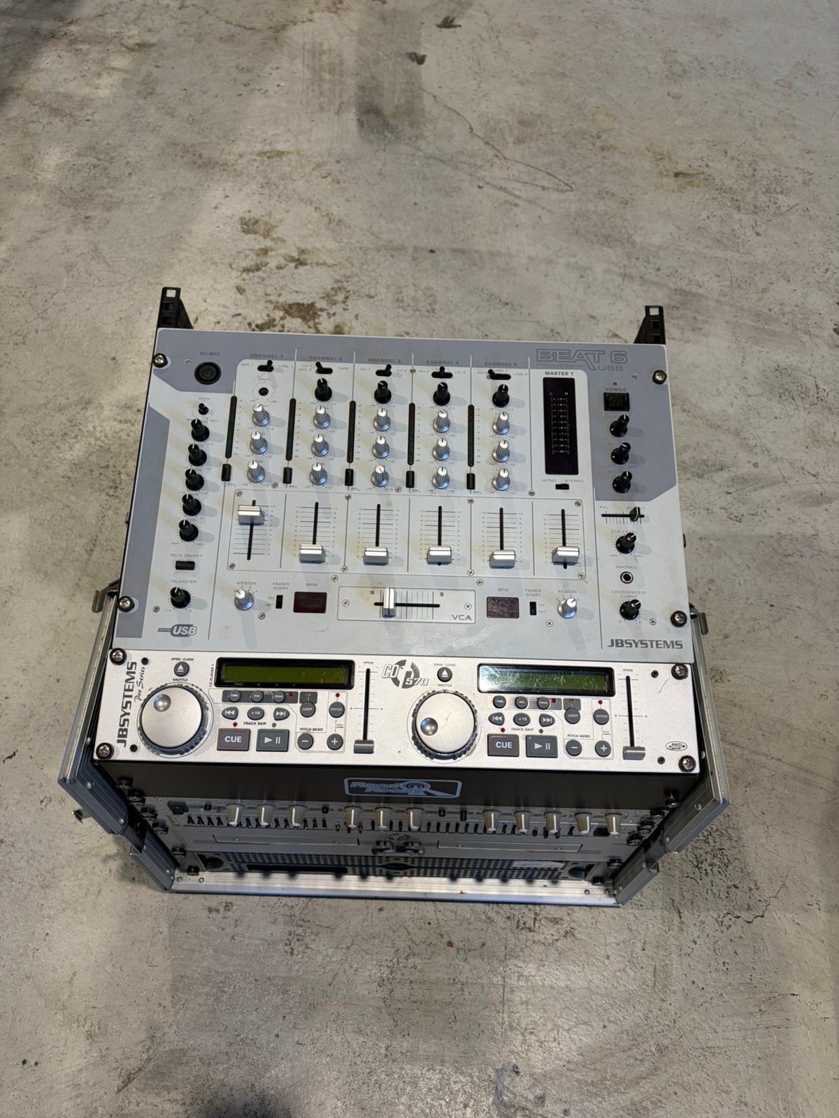 19 inch tape rack compleet, Ophalen of Verzenden, Zo goed als nieuw