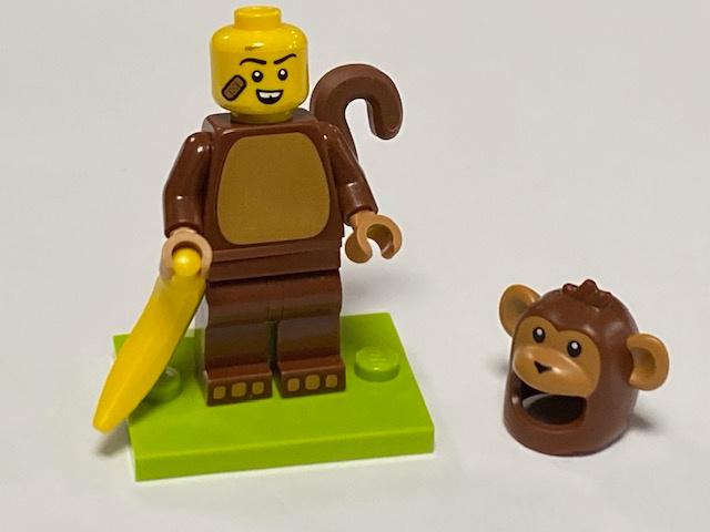 Lego Series 28 col28-4 Monkey Costume Fan, Nieuw, Ophalen of Verzenden, Minifiguren serie, Minifiguur