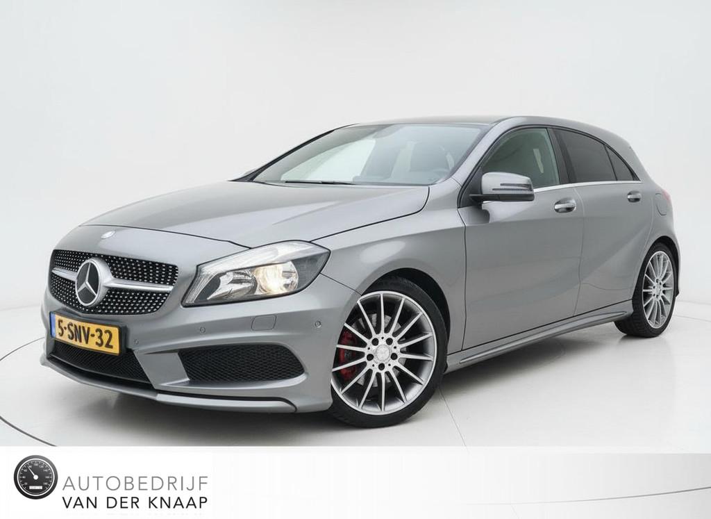 Mercedes-Benz A-klasse 180 Ambition AMG-Line | Airco | Cruis, Auto's, Mercedes-Benz, Voorwielaandrijving, Gebruikt, Euro 6, 4 cilinders