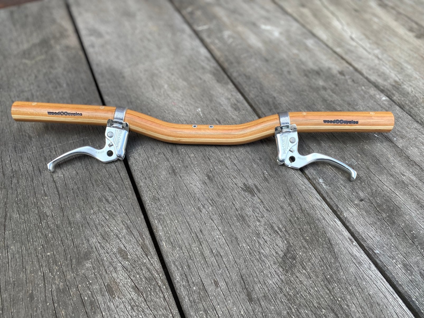 Woodoocycle handgemaakt houten fietsstuur. (Nieuw), Fietsen en Brommers, Ophalen of Verzenden, Nieuw, Stuur, Overige materialen