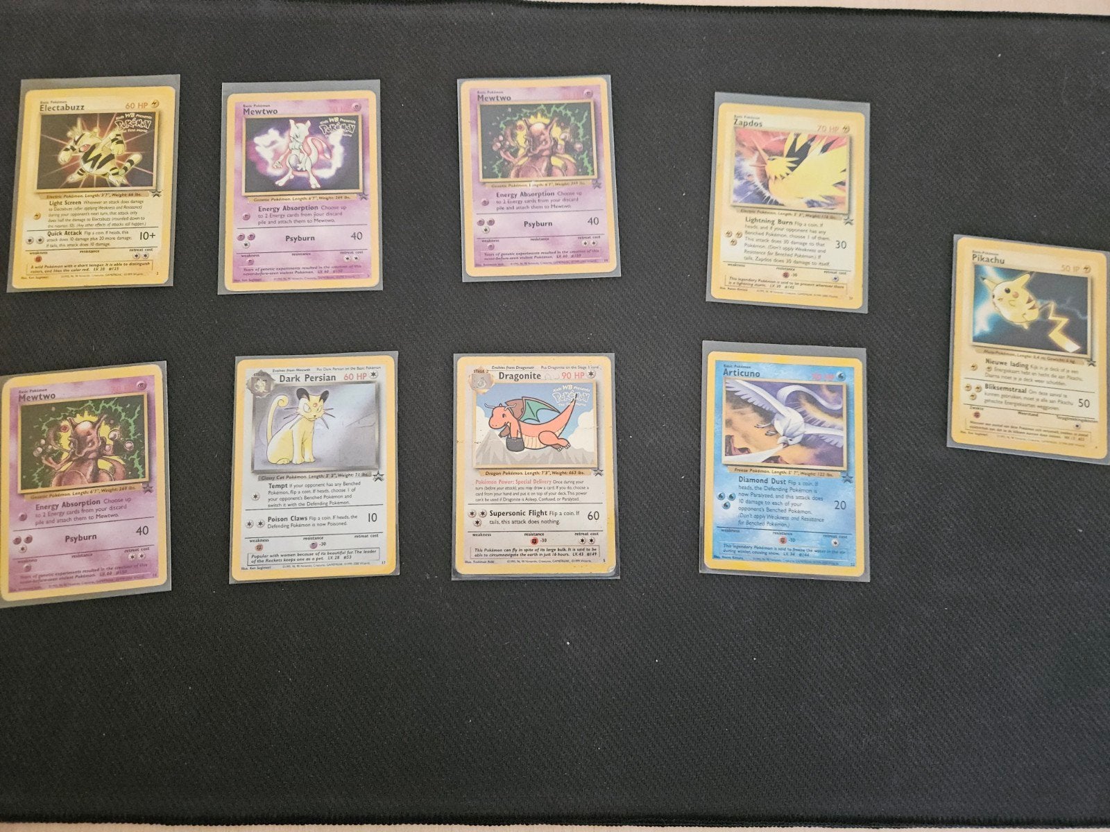 Pokemon promo kaarten set te koop, Ophalen of Verzenden, Zo goed als nieuw, Meerdere kaarten