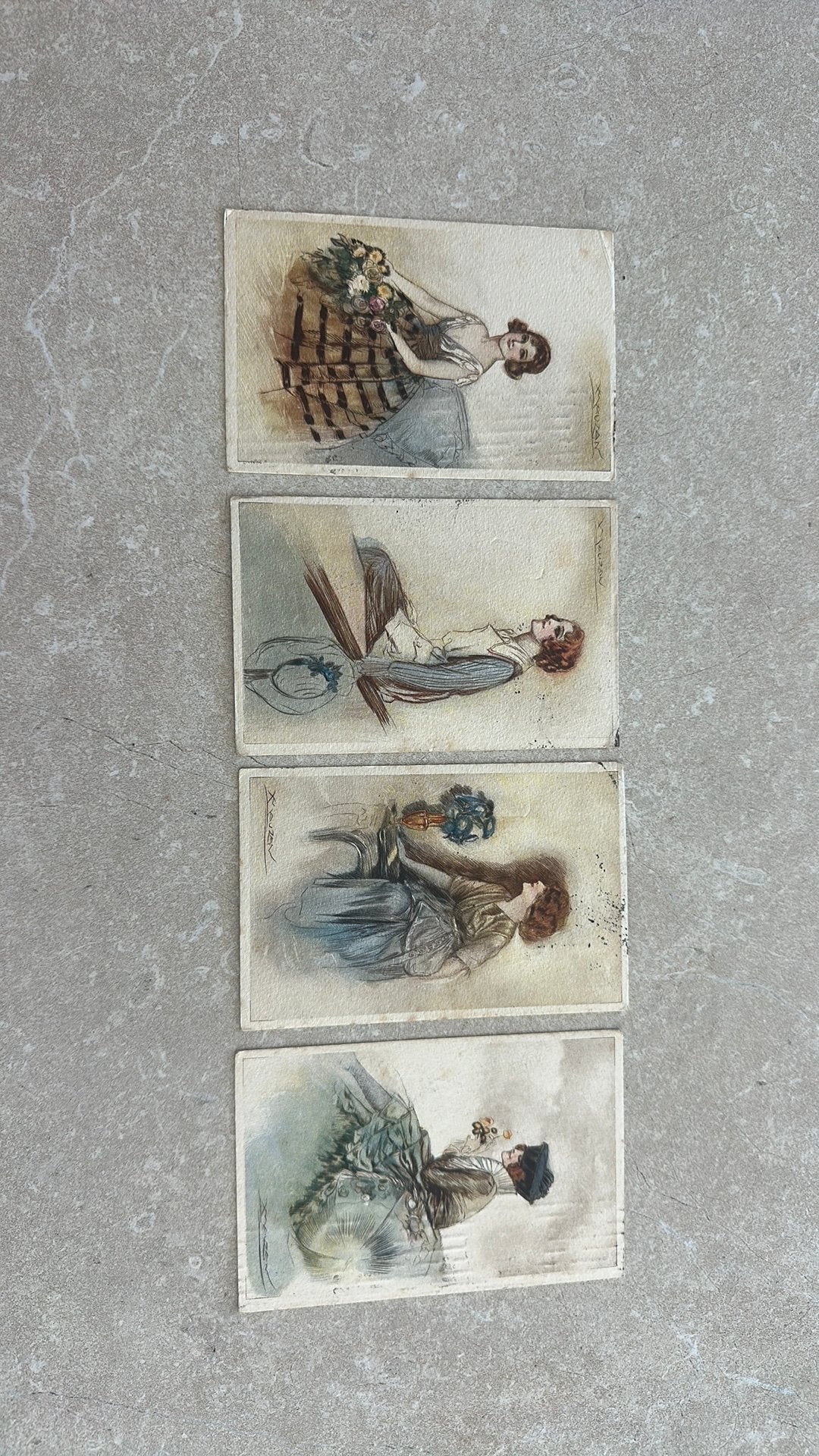 14x Kaarten Düsseldorf 1923 & 1928  Inflatie/Ruhrbezetting, Verzenden, 1920 tot 1940, Duitsland