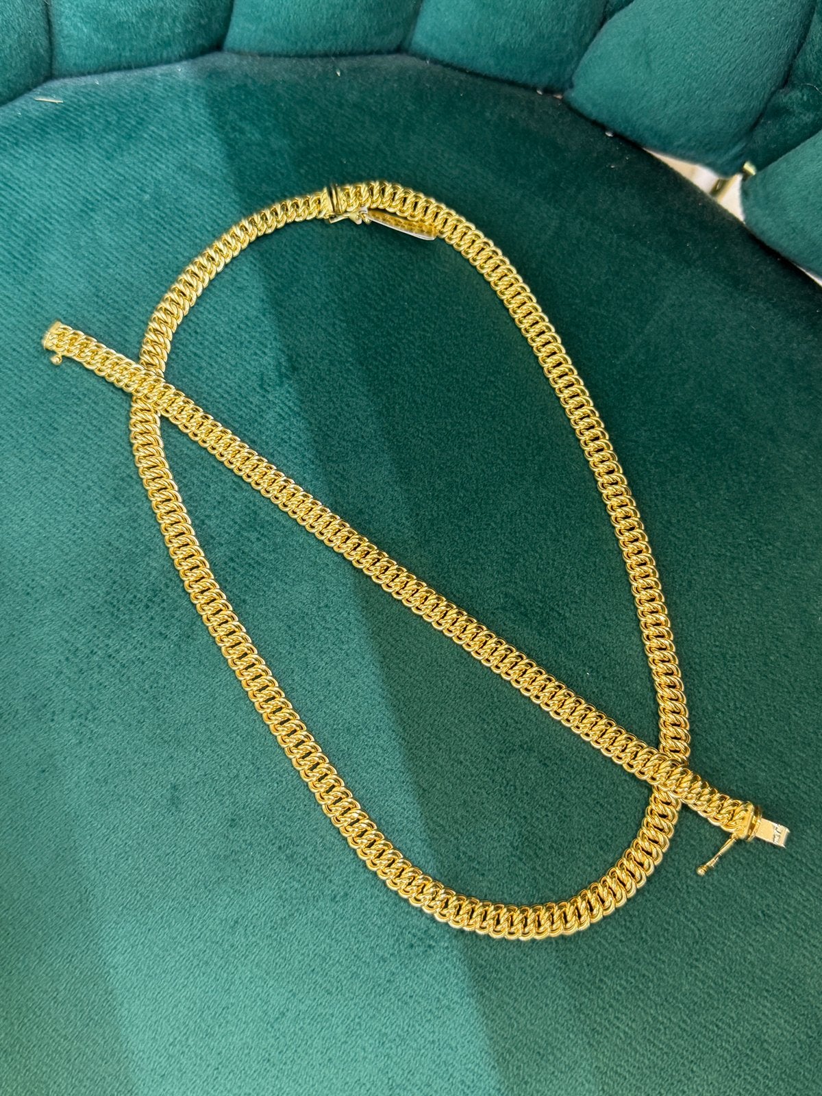 18KT Goud - 26.5 Gram - Collier - Armband - Vrouwenketting, Ophalen, Nieuw, Goud