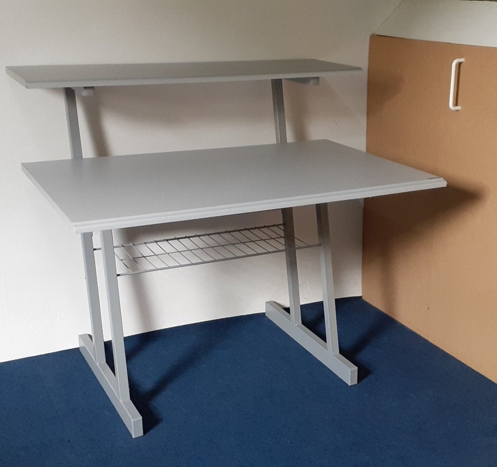 Computertafel, Huis en Inrichting, Kasten | Computermeubels, Ophalen, Zo goed als nieuw, Metaal, 70 tot 120 cm