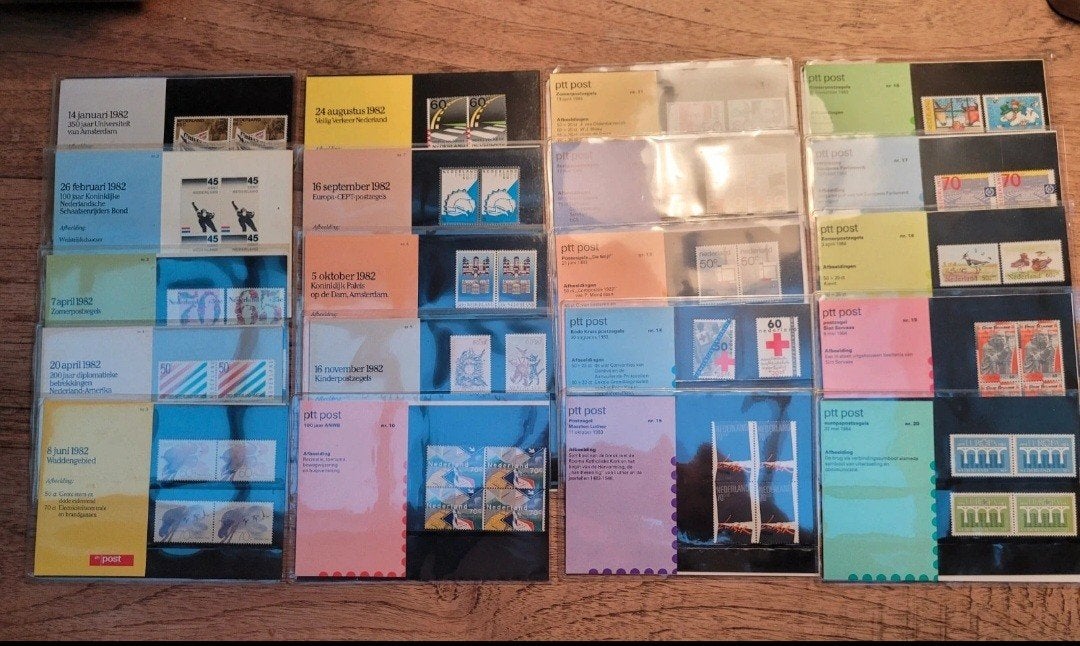 PTT-MAPJES 1 tm 20 Nederland, Ophalen of Verzenden