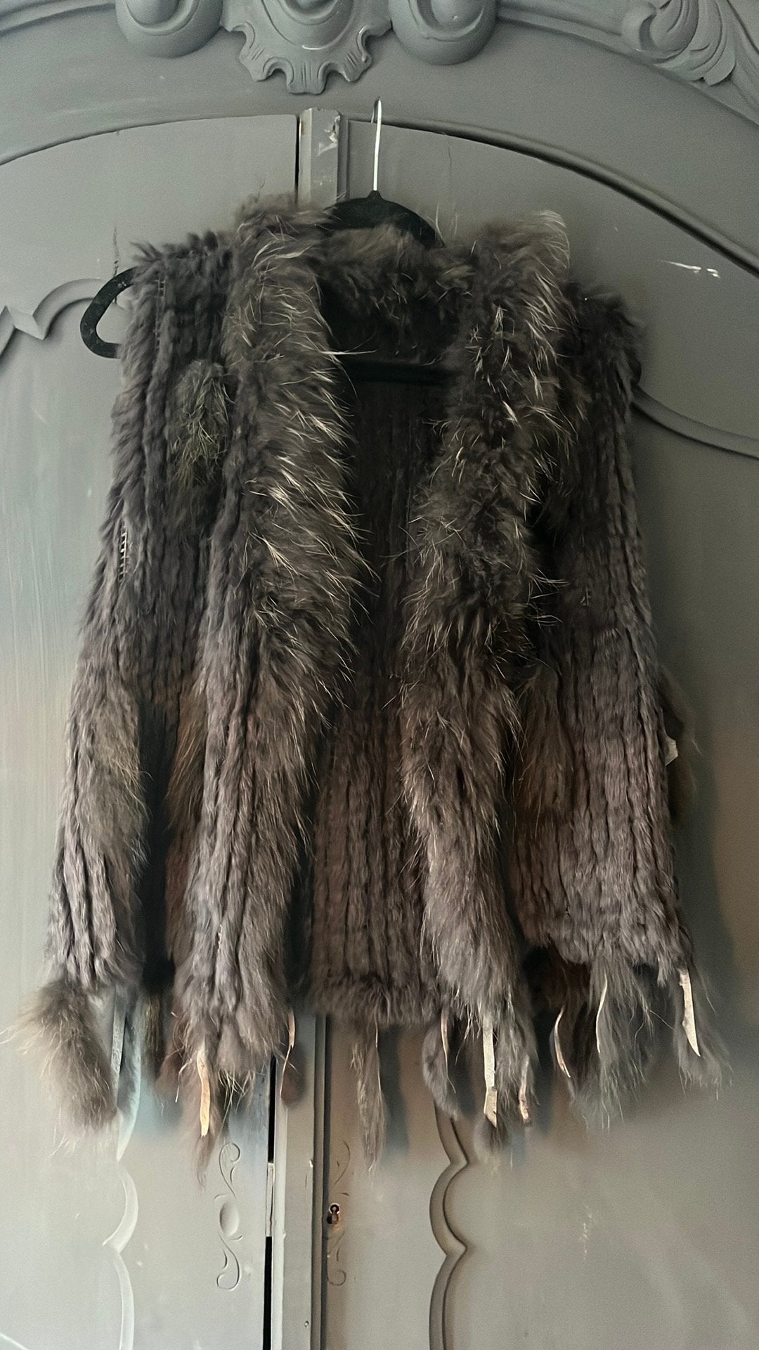 Bont vestje maat s m l, Kleding | Dames, Bodywarmers, Ophalen of Verzenden, Zo goed als nieuw, Maat 38/40 (M), Zwart