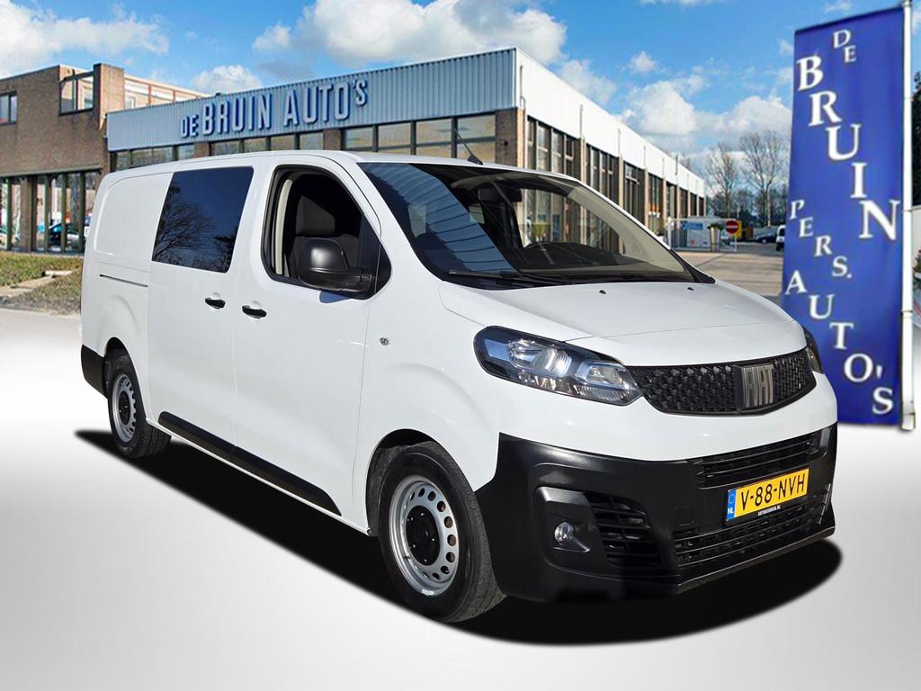Opel Vivaro /Fiat Scudo MultiJet DC 6-Persoons Navi A.camera, Auto's, Voorwielaandrijving, 145 pk, Stof, Gebruikt