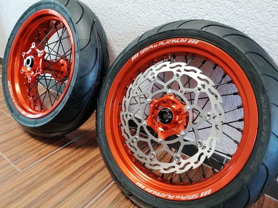 KTM / Husqvarna 17” Supermoto Wielset, Motoren, Ophalen of Verzenden