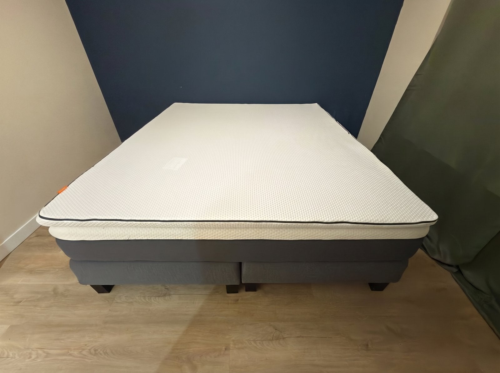 Emma Boxspringbed + 180cm x 200cm O2 Matras + Emma Flip, Ophalen, Tweepersoons, Zo goed als nieuw, 180 cm